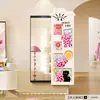 Espelho de Corpo Inteiro para Sala de Estar Estilo Francês Antigo Espelho de Vestir Retrátil Invisível Espelho de Closet Pintura Decorativa Escondida Pintura de Parede
