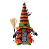 Decoraciones de Halloween Nuevas Transfronterizas Escoba Araña Bruja Femenina Muñeco sin Rostro Gnomo Adornos de Muñeco de Halloween