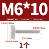 Tornillo moleteado de acero inoxidable 304 Perno de ajuste giratorio a mano Cabeza plana grande Cabeza redonda Publicidad M3-M10Gb835