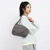Bolso de mujer de moda transfronterizo, bolso simple estilo japonés tipo albóndiga, bolso de hombro versátil de color sólido para mujer, bolso cruzado nuevo de gran capacidad, moderno