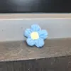 Nuevos dijes para zapatos de flor de hilo, Flores de punto mullido tipo pompón, Set de accesorios desmontables para pantuflas