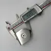 Clipe de fixação de aço inoxidável 304 de 0 graus clipe semicircular bilateral para banheiro código de partição de vidro conector de vidro para box de chuveiro