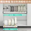Prateleira Retrátil Personalizada para Cozinha para Panelas e Frigideiras, Suporte Extensível para Tampas de Panela, Tábua de Corte e Porta-Temperos para Gabinetes Debaixo da Pia