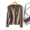 Chaqueta de cuero negra de longitud media para mujer Haining con cuello alto y cinturón, nuevo estilo otoño e invierno, elegante abrigo de piel de oveja