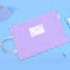 Bolsa de assunto Baili bolsa de documentos classificados bolsa de informações com zíper para alunos do ensino fundamental bolsa de papel de teste de desenho animado de subassunto