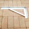 Escuadra de Ángulo Estante Escuadra de Acero Angular Soporte Triangular de Pared Carga Pesada Soporte Galvanizado Soporte de Partición Fijación de Hierro Cable Grueso