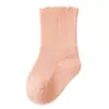 26 Pares de Meias para Bebê para Primavera e Outono, Meias Finas para Recém-Nascidos com Costura Dupla para Outono e Inverno, Adequadas para Bebês Fortinhos, Não Apertam as Pernas, Meias de Cano Médio para Crianças