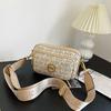 Bolso de mujer presbita de moda europea y americana, bolso de hombro multicapa de gran capacidad, bandolera ancha, bolso bandolera pequeño de moda, bolso de viaje