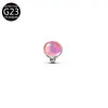 Venta al por mayor transfronteriza G230.9 Diente Boca Aleación de Titanio Uña de Labio Uña de Ceja Uña de Oreja Anillo de Nariz Accesorios DIY Joyería