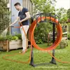 Nuevo Soporte de Manguera de Jardín para Exteriores Transfronterizo, Soporte Independiente para Césped con Diseño Desmontable para Almacenamiento