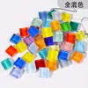 1kg 1cm Cristal DIY Mosaico Ladrilho Mancha Material de Partículas Pequenas Pintura Manual Infantil Pai-Filho