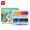 Conjunto de Tinta Aquarela Deli para Alunos do Ensino Fundamental e Iniciantes, 12 Cores, 24 Cores, 18 Cores, Pintura Artística