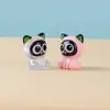 Dibujo Animado 3D Luo Xiaohei Figura Linda de Resina Accesorios DIY Creativo Escritorio Cultural Regalo de Año Nuevo Venta al por Mayor