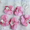 Horquilla de cabeza de flor Phalaenopsis Diadema de flor Materiales florales para manualidades Accesorios para el cabello Accesorios de boda Flores artificiales Flor de recuerdo Ramo de flores