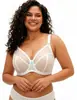 Talla Grande Ultra-Delgado Transparente Sexy Malla Encaje Transpirable Copa Grande Sujetador para Mujer Exportación Venta al por Mayor Comercio Exterior