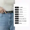 Cinto Feminino Novo para Primavera/Verão 2026 com Decoração de Fivela Lisa, Couro Genuíno Vintage Versátil para Jeans, Em Estoque Atacado