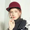 Boné Casual de Baseball de Inverno Feminino Feito de Lã Australiana, Adequado para Passeios e Compras, Liquidação