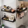 Prateleira de Armazenamento de Utensílios de Cozinha Daquan Prateleira de Armazenamento de Temperos Suspensão na Parede Condimento Óleo Sal Molho Vinagre Prateleira de Armazenamento de Utensílios de Cozinha
