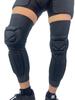 Rodilleras personalizadas para deportes al aire libre transfronterizos, para correr, ciclismo, esquí, a prueba de viento, cálidas, protectores de piernas, protectores de esponja para fútbol y baloncesto.