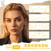 Pegatinas de Tatuaje de Pecas con Estampado Caliente Nuevas Transfronterizas Amor Universo Maquillaje Pegatinas Faciales Impermeables y a Prueba de Sudor Pegatinas de Tatuaje Temporales