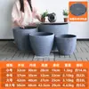 Tanque de Peces Tradicional para Patio, Tanque de Agua Grande para Uso Doméstico, Adecuado para Criar Peces Dorados, Tortugas, Plantas Acuáticas, Plantas Hidropónicas, Lotos y Nenúfares, Recipiente en Forma de Cuenco