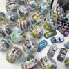 Bolinha de Gashapon Revestida 75mm Carro de Puxar Mini Simulação Desenho Animado Brinquedo de Gashapon Gashapon Educacional Infantil