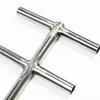 Muestreador de doble tubo de acero inoxidable, sonda de doble tubo, muestreador estratificado, dispositivo de muestreo de polvo y grano, muestreador de maíz
