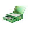 Cajas de Regalo de Empaque Personalizado para Cuidado de la Piel y Maquillaje, Impresión a Color en Papel Tarjeta Plateado, Cajas de Papel Vacías de Doble Capa, Personalización a Gran Escala, Fábrica de Foshan