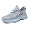 Zapatos Dad de Primavera para Hombre, Zapatos Gruesos de Suela para Estudiantes, Tenis Transpirables Casuales de Tejido Volador, Zapatillas Ligeras de Running Estilo Coreano, Cómodos y Versátiles