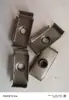 Tubo cuadrado rosca interna chapa de hierro tuerca embutida conector de sujeción hueca soldadura rosca interior manguito interior tuerca interior