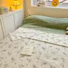 Saco de Dormir de Algodão para Hotel Viagem Adulto Cama Capa de Edredom de Algodão Simples Roupa de Cama para Viagens de Negócios Dorminhoco Portátil Cama e Café da Manhã