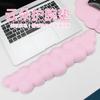 Productos populares serie nube pulsera teclado bandeja suave rebote tacto agradable para la piel pulsera de silicona para oficina alfombrilla de ratón al por mayor