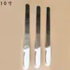 Cuchillo para pan de acero inoxidable con mango de plástico, cuchillo dentado para baguette, tostadas y pastel, hecho a medida para exportación transfronteriza