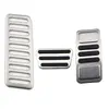 Adequado para Ford Mustang Pedal de Descanso do Acelerador para o Pé Acessórios de Modificação Interna Aço Inoxidável