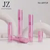 Fabricante Ordena Tubos para Brillo de Labios Huecos con Forma de Corazón, Tubos para Brillo de Labios, Materiales de Empaque de Plástico