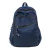 Mochila de Mezclilla Multifuncional Ligera para Exteriores para Hombres y Mujeres Casual Gran Capacidad Simple Flash Estudiante Mochila Escolar