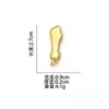 Xiyin Amazon Transfronterizo Popular Colgante de Puño Cerrado Estiloso Compacto Chapado en Oro de 18 Quilates Accesorios Colgantes para Teléfono Móvil DIY