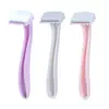 Mini Depilador Portátil Feminino para Lábios, Pelos Faciais, Manual para Axilas, Pernas, Área Íntima, Depilador de Biquíni, Seguro e Anti-Arranhões