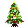 Venta Directa Transfronteriza Más Vendido Árbol de Navidad de Fieltro DIY Árbol de Navidad de Dibujos Animados de Fieltro para Niños Decoraciones Festivas Venta al por Mayor
