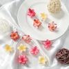 Presilha de Frangipani Colorida Doce de 4cm Venda Quente Transfronteiriça Acessório de Cabelo Doce Acessório de Cabeça Feminino Flor Acessórios de Cabelo Presilha de Cabelo Placa Atacado