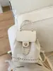 Mochila de Cuadros de Moda para Mujer 2026 Nueva Bolso de Hombro Versátil y a la Moda con un Toque de Lujo para la Clase y el Trayecto