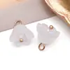 Nuevo Estilo Cuentas Sueltas de Cristal de Lirio del Valle Pendientes Hechos a Mano DIY Bolsas de Ropa Adornos Colgantes para Coche Kit de Materiales Accesorios