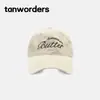 Gorra de Béisbol Versátil para Todas las Estaciones, Estilo Coreano Unisex, Algodón Lavado, con Bordado de Letras, Parte Superior Suave, Gorra para el Sol