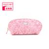 Bolsa de Cena de Mano Personalizada por el Fabricante Respetuosa con el Medio Ambiente con Borde de PU, Bolsa para Cosméticos, Acolchada, Bordada con Rosas, Bolsa Cosmética, Monedero