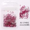Aliexpress Nail Art Taiwán Acrílico Fondo Plano Diamante Cristal Blanco Color Ab Uña DIY Decoración Venta al por Mayor Sinfonía