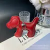 Pingente de Filhote Chaveiro de Couro Pingente de Brinquedo Caixa Surpresa Pingente de Celular Pendente de Bolsa Pingente Fofo com Clipe Atacado