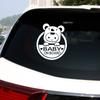 Comércio exterior Bebê a bordo adesivos de carro refletivos desenho animado fofo Bebê no carro adesivos de carro para meninas