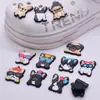 Charms de Sapato Clog Desenho Animado Transfronteiriço Série Cachorrinho Fofo Acessórios de Decoração de Sapato Borracha Macia PVC Acessórios para Sapato Atacado