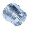 Adaptador Reductor Tubería de Hierro Galvanizado Tubería Reductora Adaptador de Tamaño de Ventilador Junta de Acero Inoxidable