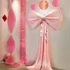 Decoração de Quarto de Casamento Sala de Estar de Casa Nova Decoração Pendurada com Laço de Casamento Cenário de Casamento Chinês Montagem de Atmosfera Suprimentos de Casamento